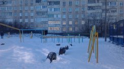 Площадка для воркаута в городе Мурманск №2052 Средняя Советская фото